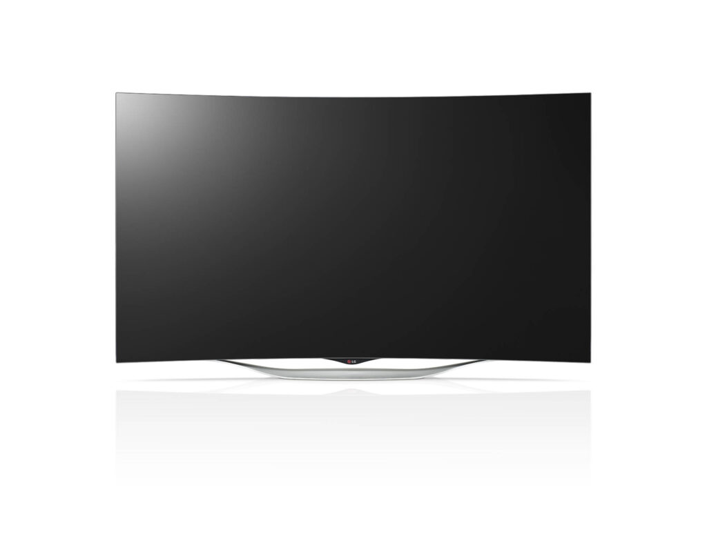 An LG OLED television